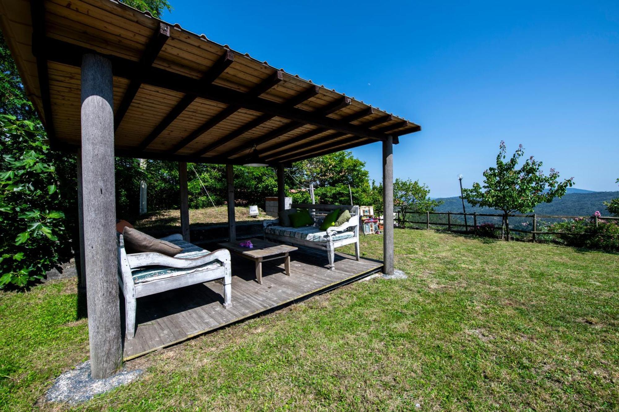 211 - Appartamento Acacia, Terrazza Giardino E Piscina Carro Esterno foto